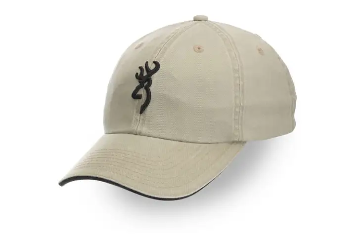 Browning Twill Cap with 3-D Buckmark and Pipe Brim - view 3